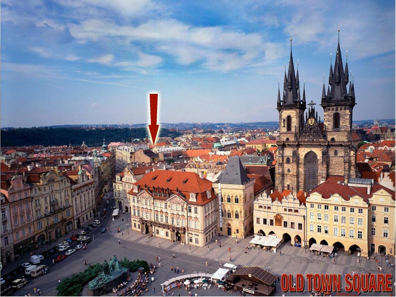 Spacious Elegance In The Heart Of Old Town Prag Exterior foto